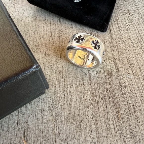 CHROME HEARTS NEGATIVE CH Ring Size 8
